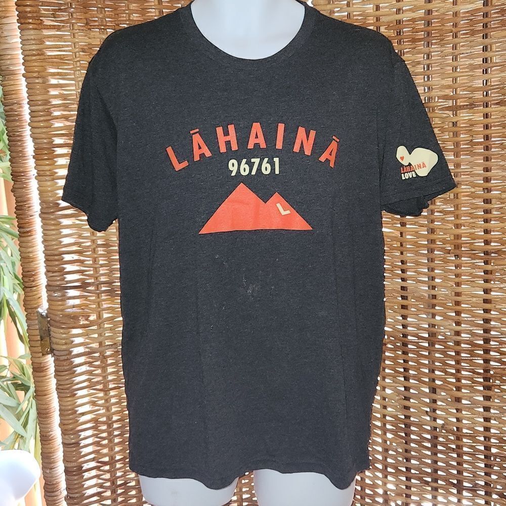 Lahaina Love 96761 Maui Hawaii T-shirt L